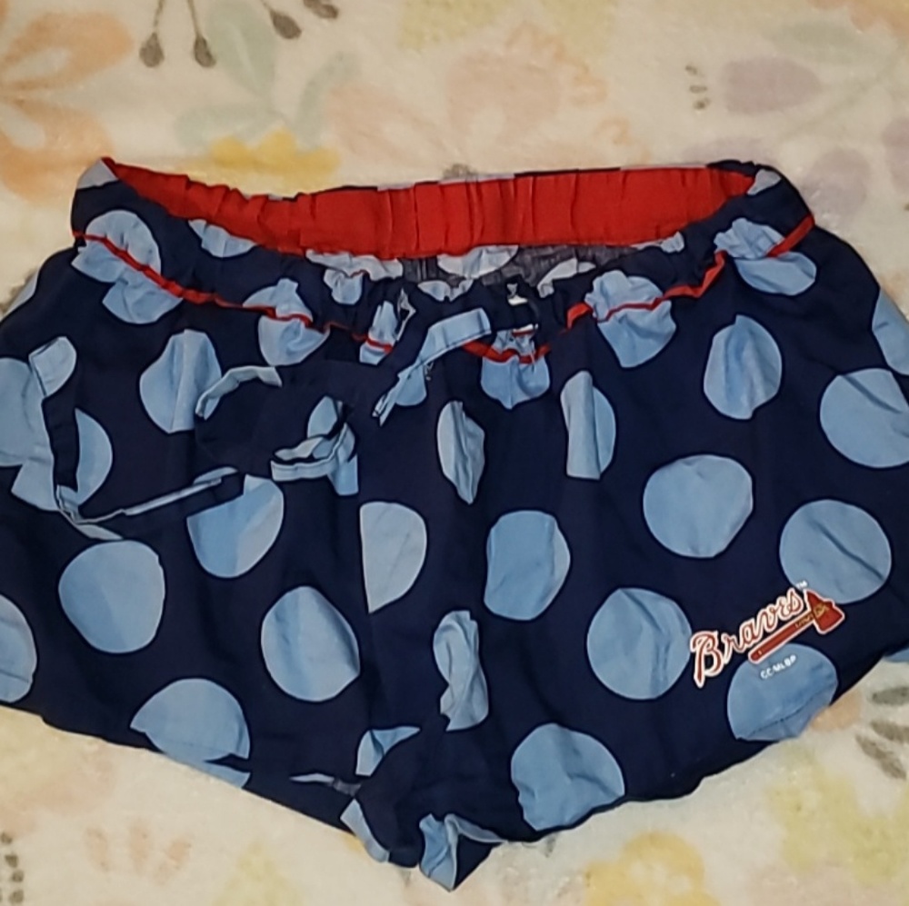 Polka Dot Braves Shorts
